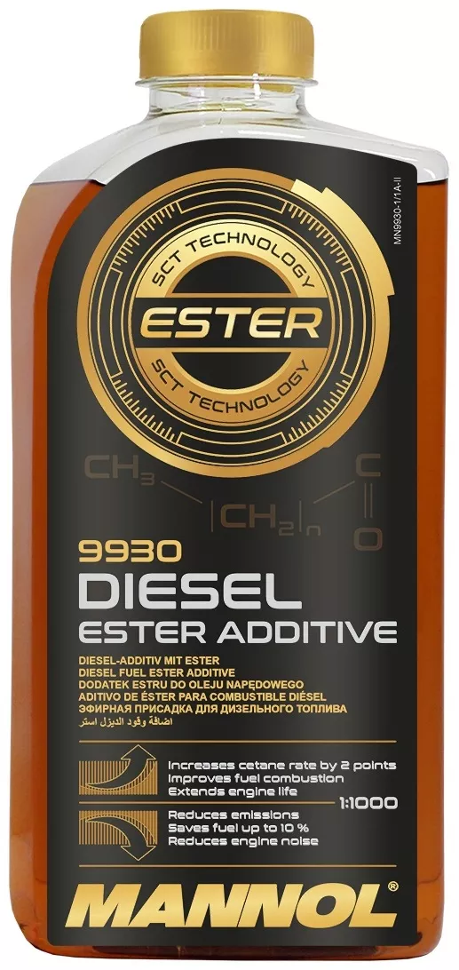 Присадка в моторное масло Mannol присадка 9930 Diesel Ester Additive 1л