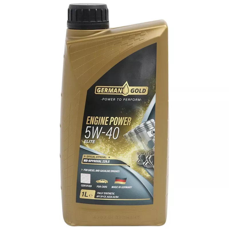 Масло моторное синтетическое German Gold 5W-40 Elite Engine Power 1 л