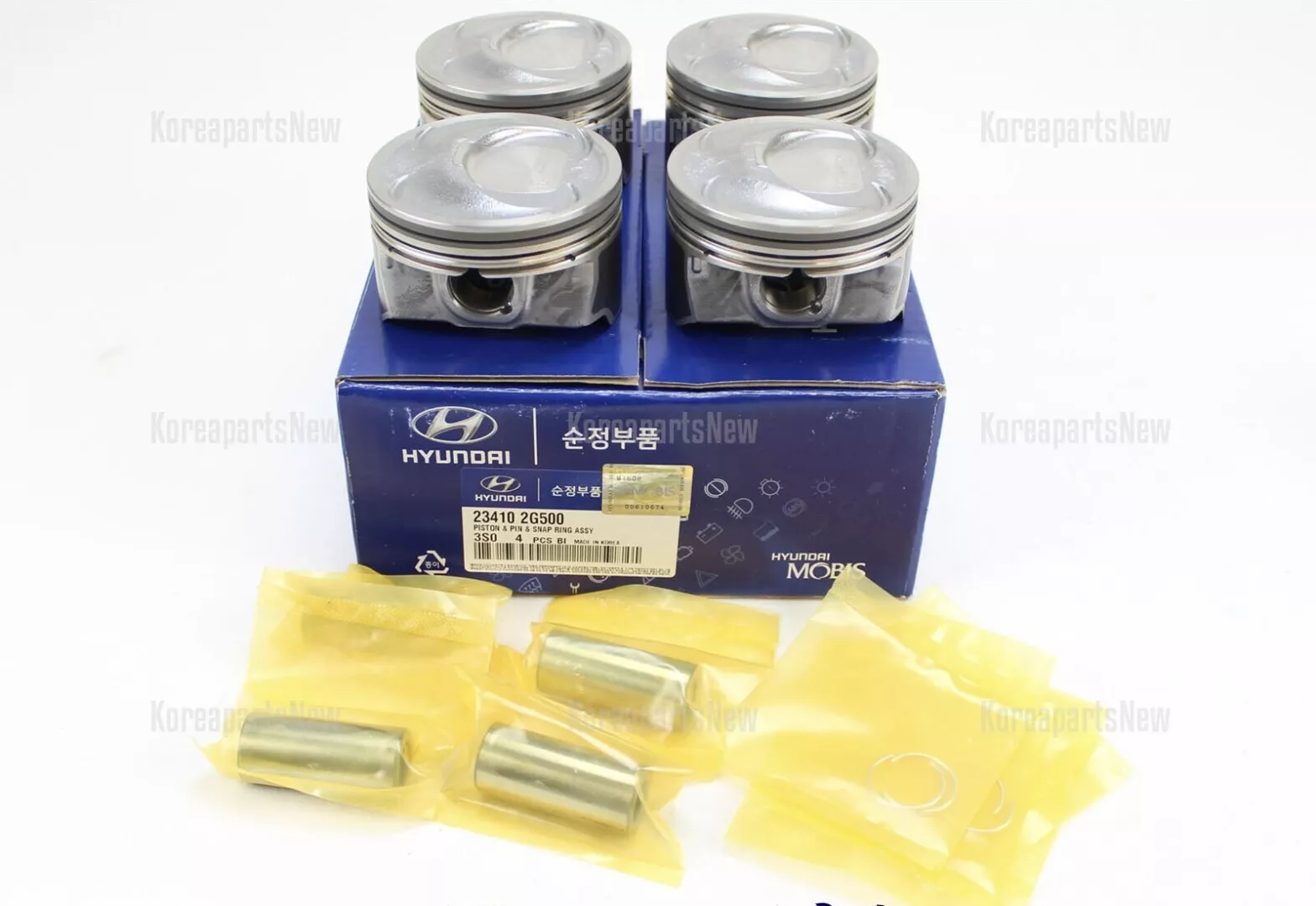 Поршень (за шт) 2.4 GDI STD D=88.00mm Hyundai/Kia