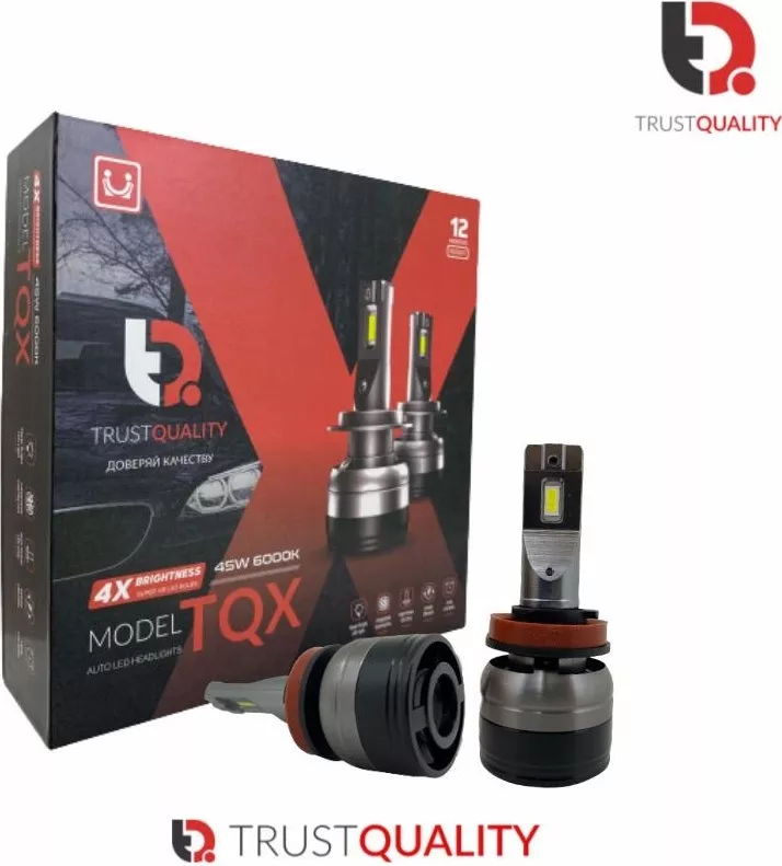 Автолампа TQ TQ10H4 светодиодная, 2 шт