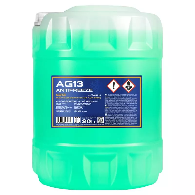 Жасыл антифриз Mannol 4013 AG13 G-13 20 л