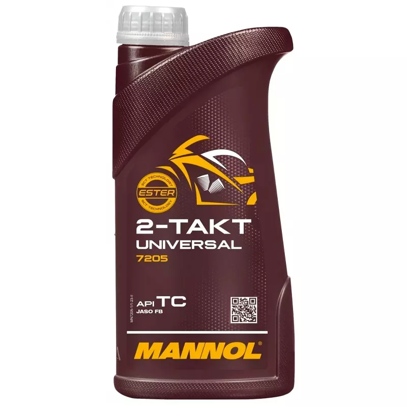 Моторное масло минеральное Mannol 2-Takt Universal 7205 отсутствует 1 л