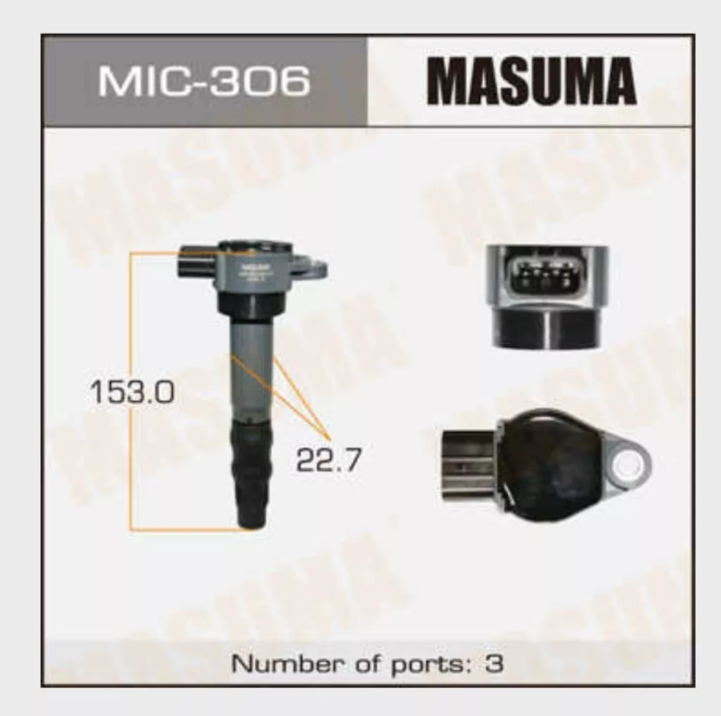 Катушка зажигания MASUMA MIC-306