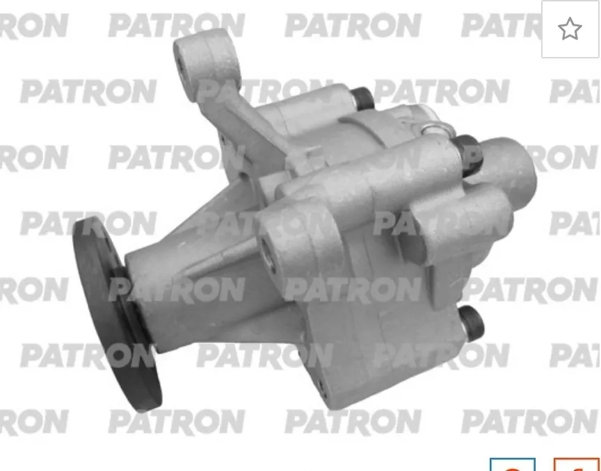 PATRON насос ГУР PPS635