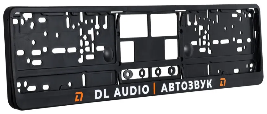 Рамка для номера DL Audio ramkaDl черный