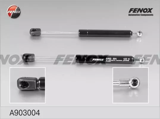 FENOX A903004 упор крышки багажника для Audi 80 1991-1994 черный