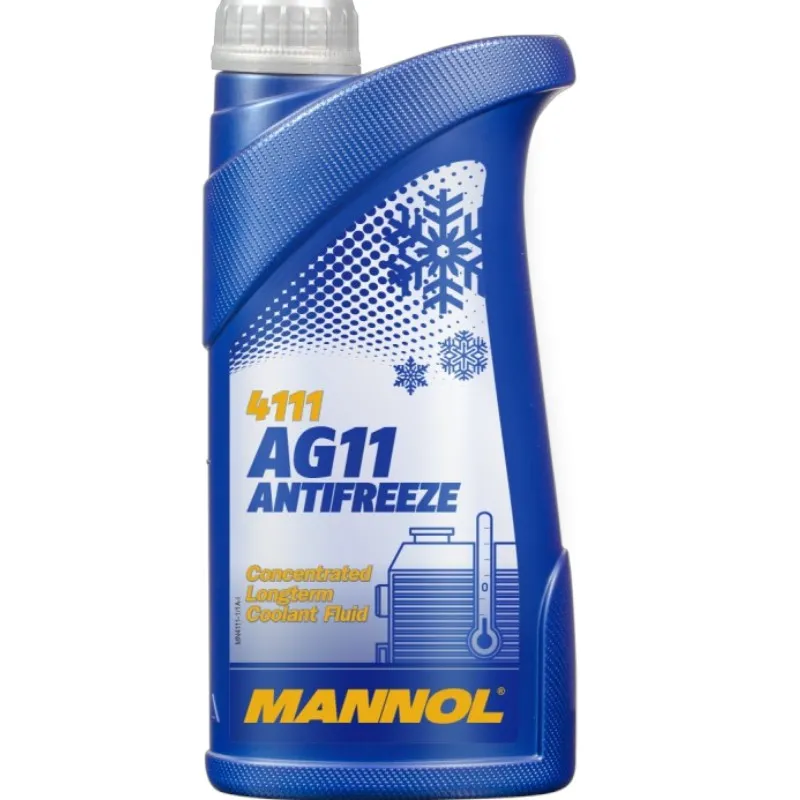 Концентрат антифриз көк 4111 MANNOL ANTIFREEZE LONGTERM AG11 1 л
