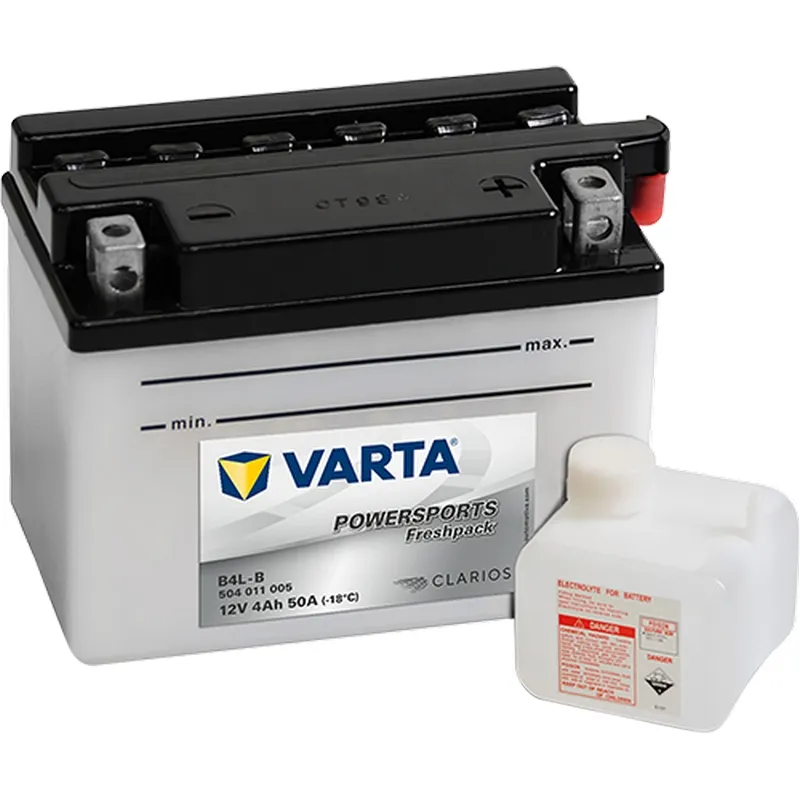 VARTA Аккумулятор 4Ah 504011 "- +" 121x71x93