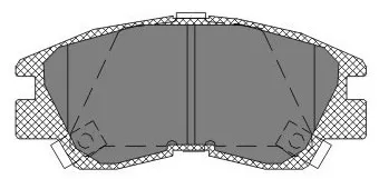 Тормозные колодки SCT SP 222