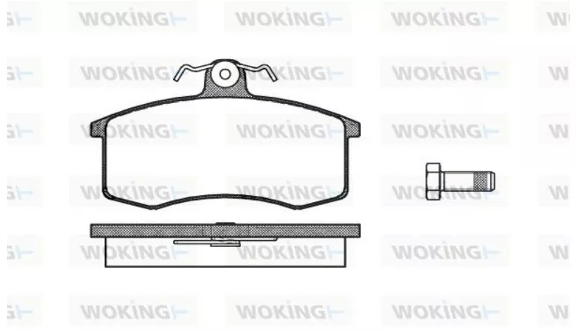 Колодки Woking P321300