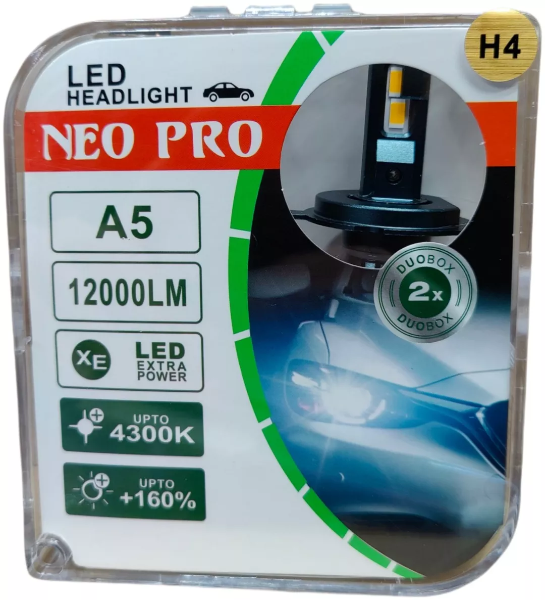 Neo PRO LED 4300k H4 30229356_542578318 светодиодная H4, 2 шт