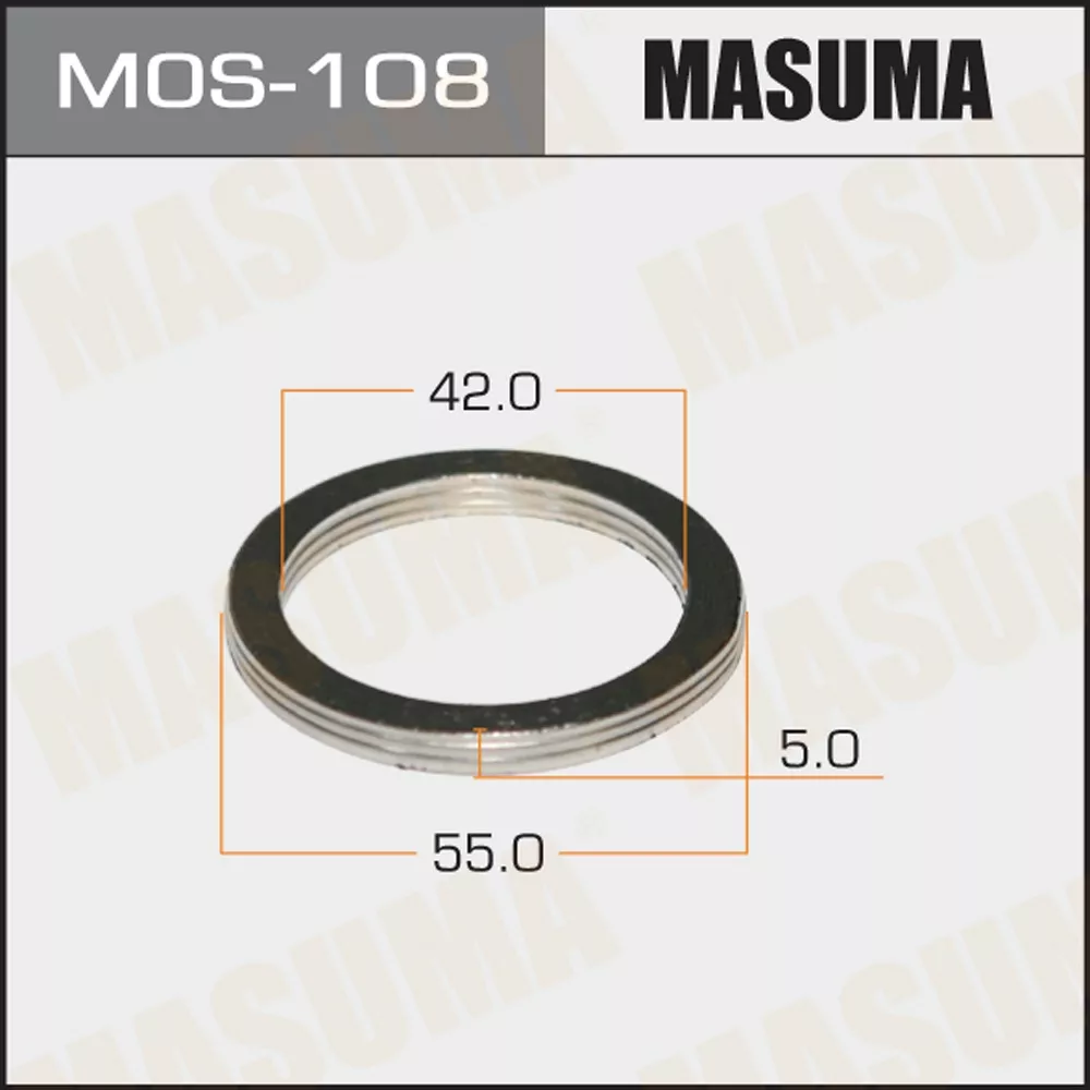 MASUMA кольцо глушителя MOS-108