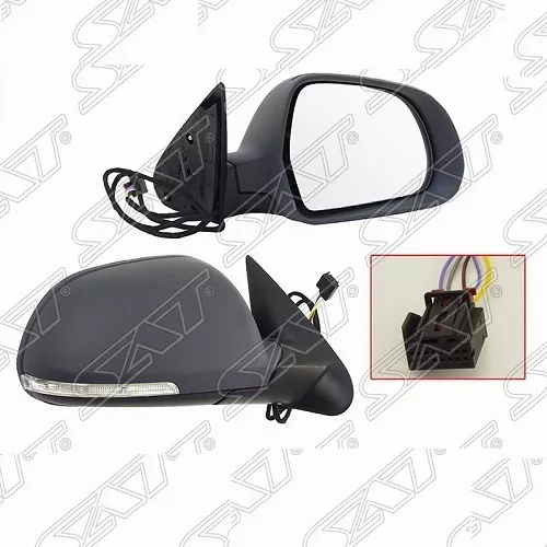 Зеркало в сборе SAT правое для Skoda Octavia 2008-2013