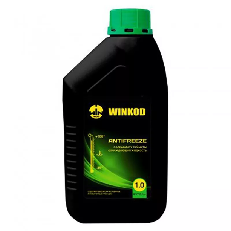 WINKOD антифриз 0.9кг (-35) желтый