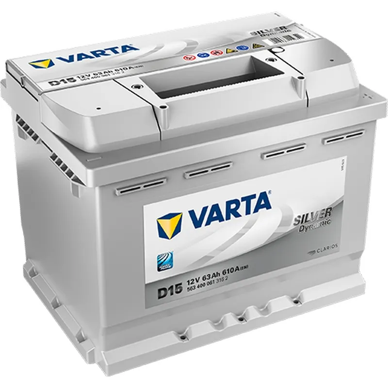VARTA Аккумулятор 63Ah 563400 "- +" 242x175x190