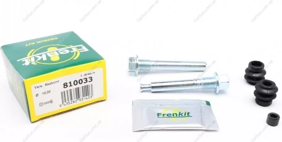FRENKIT направляющая втулка тормозного суппорта 810033