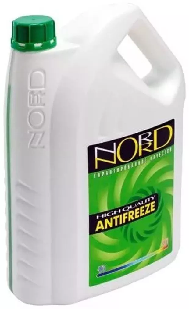Антифриз NORD Green зеленый G-12 10 л