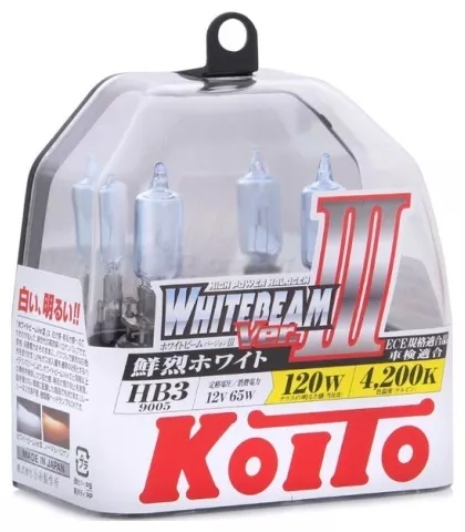 Автолампа KOITO P0756W галогенная, 2 шт
