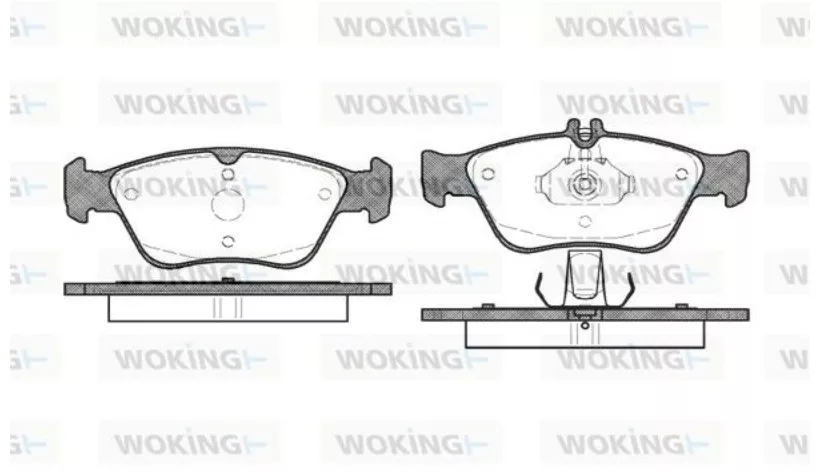 Колодки Woking P486300