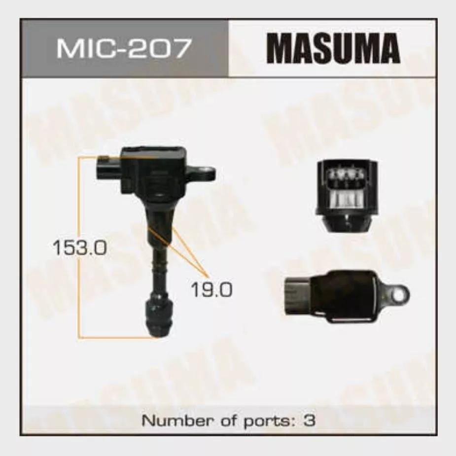 Катушка зажигания MASUMA MIC-217