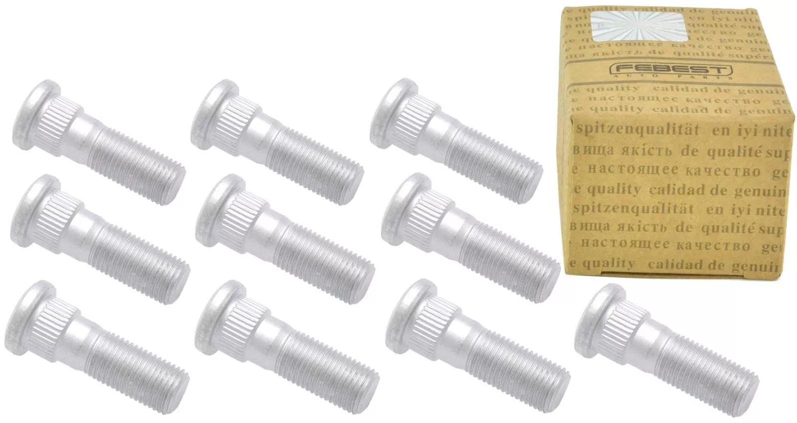 FEBEST шпилька колесная FEBEST 0284-002-PCS10