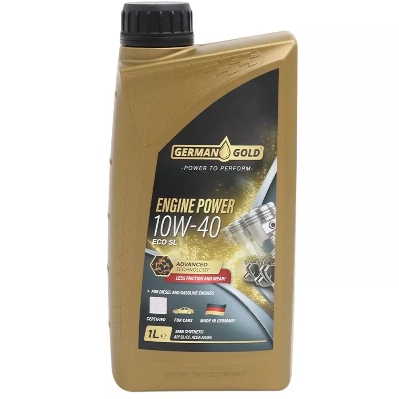 Масло моторное полусинтетическое German Gold ECO SL 10W-40 Engine Power 1 л