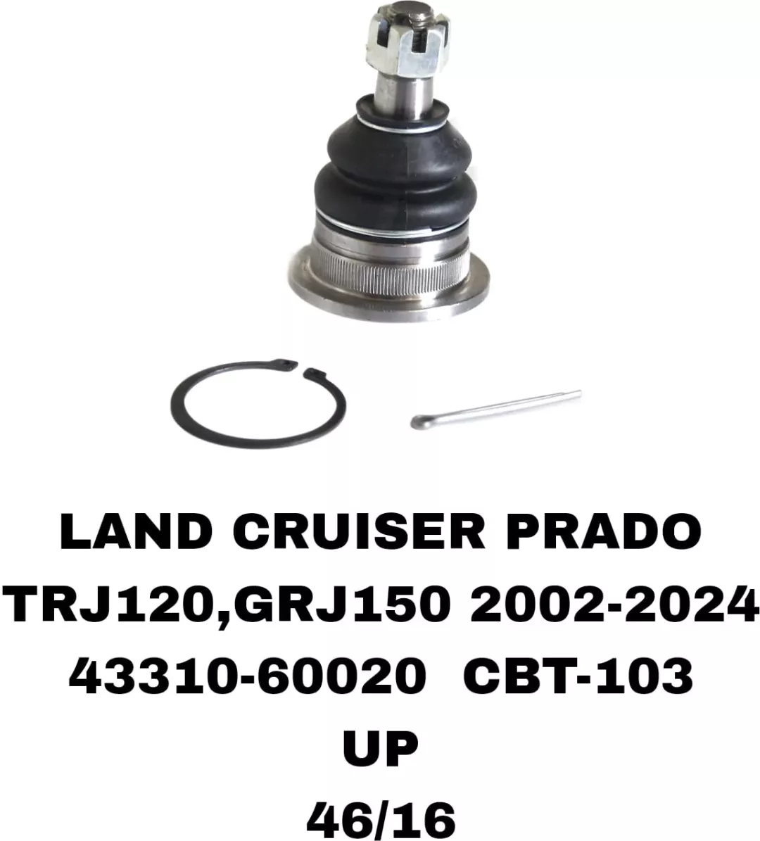 A.D.A.L AUTO опора шаровая Шаровая верхняя Prado 120/150