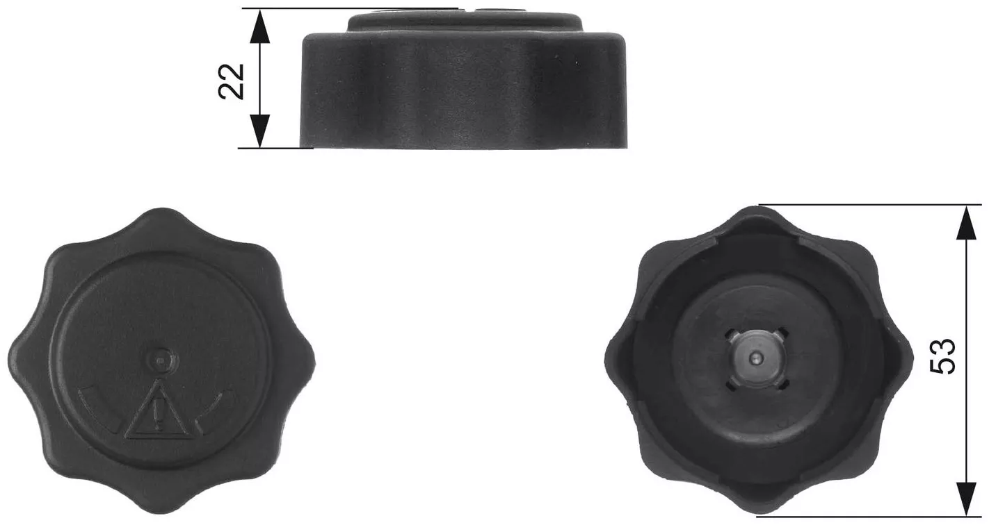 GATES Крышка, Резервуар Охлаждающей Жидкости RC229