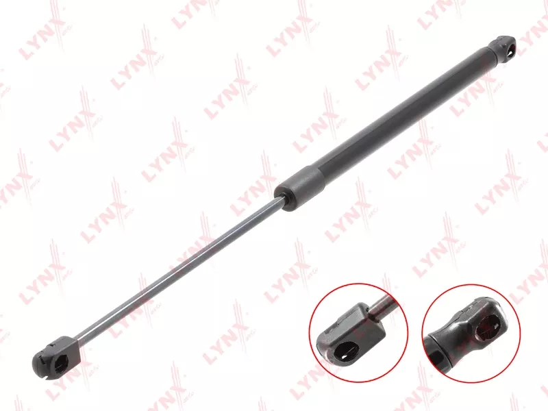 LYNXauto GS1086 упор крышки багажника для Renault Logan, Sandero Stepway 2007-2023 черный