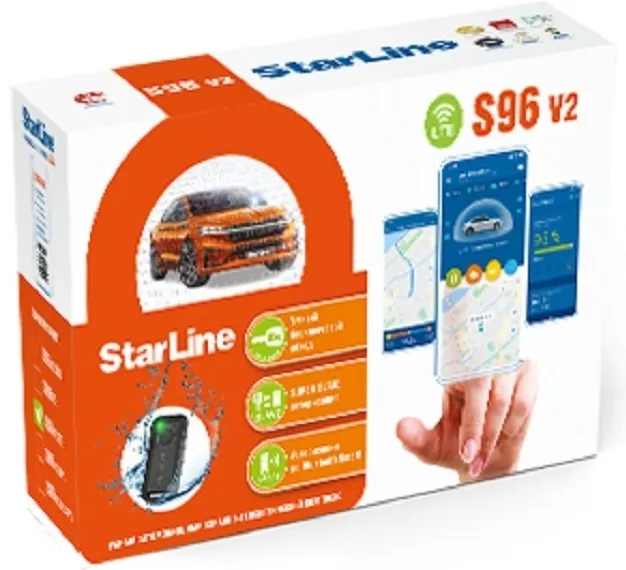 Автосигнализация StarLine S96 v2 LTE с обратной связью