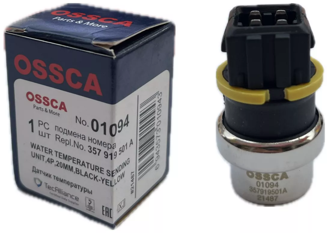 OSSCA датчик температуры охлаждающей жидкости 01094