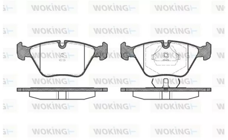 Колодки Woking P370300