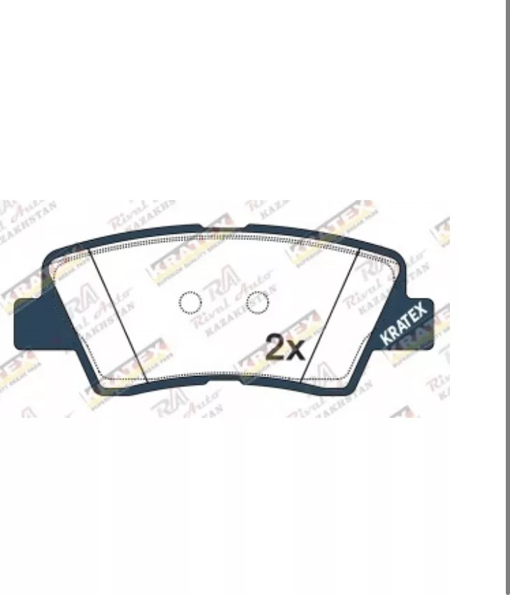 Колодки Kratex задние Gdb3495 4 шт