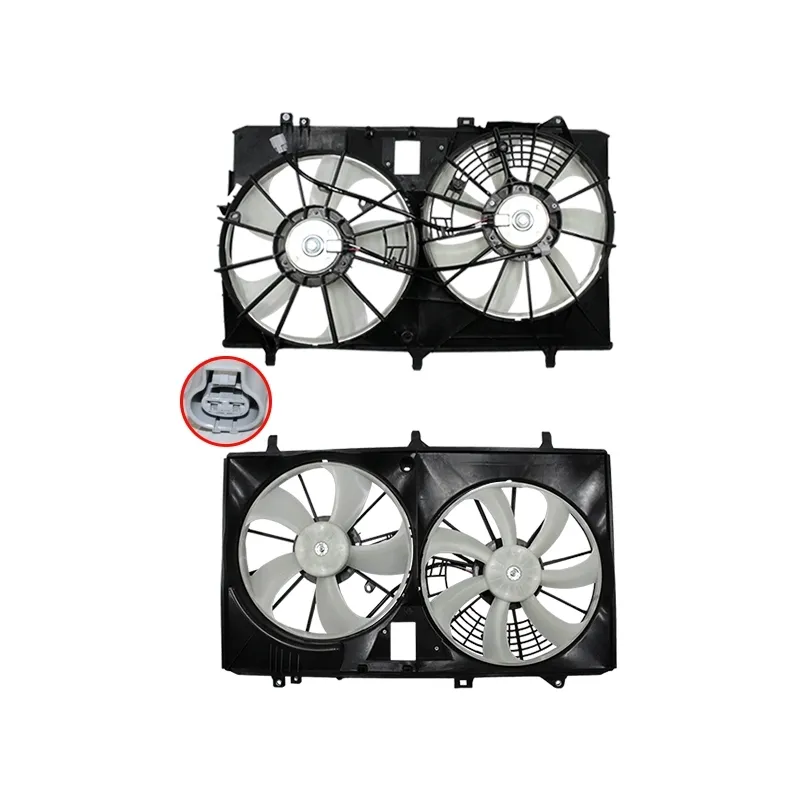 Диффузор радиатора в сборе LEXUS RX350/450H 08-15/TOYOTA HIGHLANDER 08-13