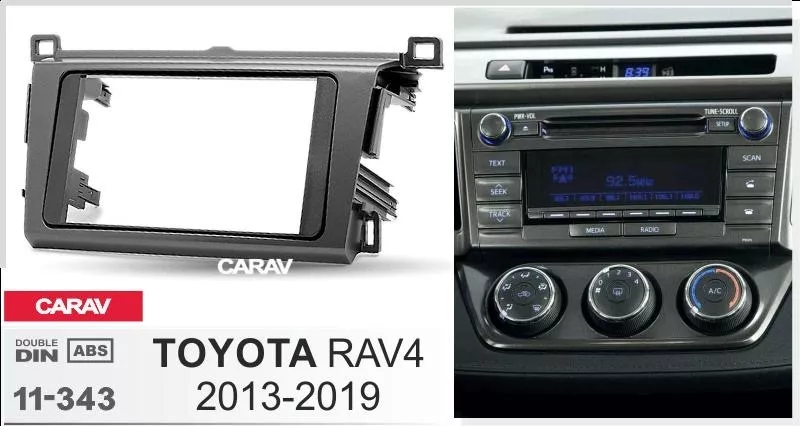 CARAV 11-344 для Toyota RAV4 2014-2019 черный