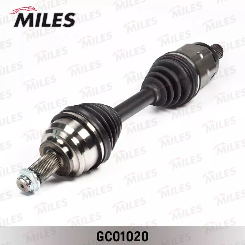 Вал привода колеса в сборе с ШРУСами MILES GC01020