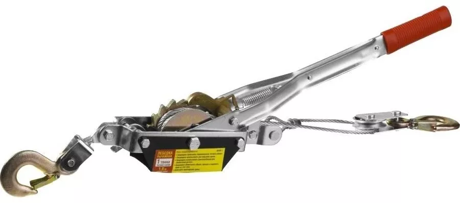 Лебедка ручная STAYER 4310-1 1.8 м