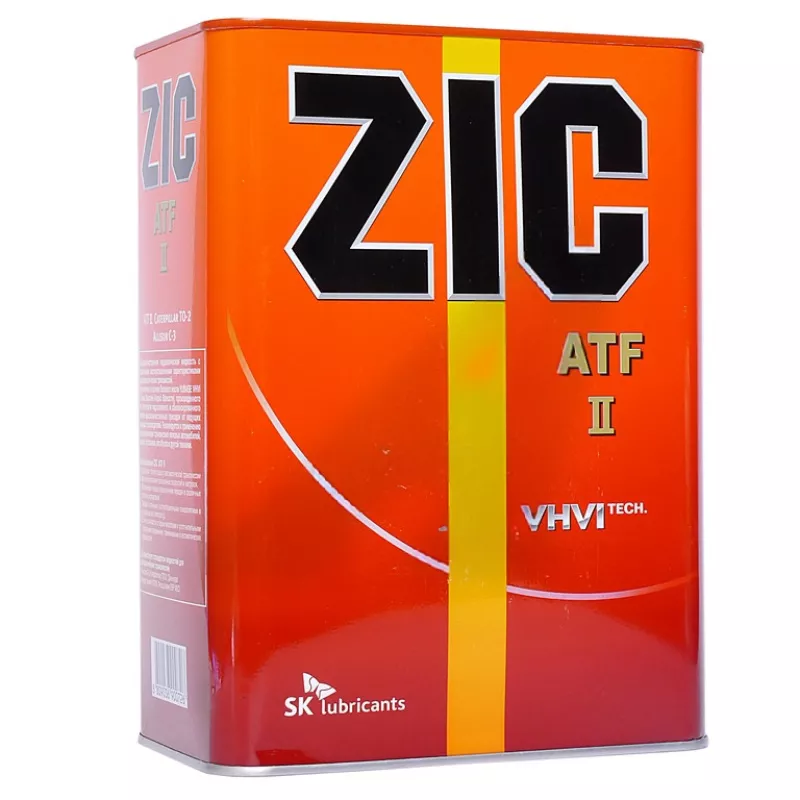 Трансмиссия майы ZIC ATF Синтетикалық 4L