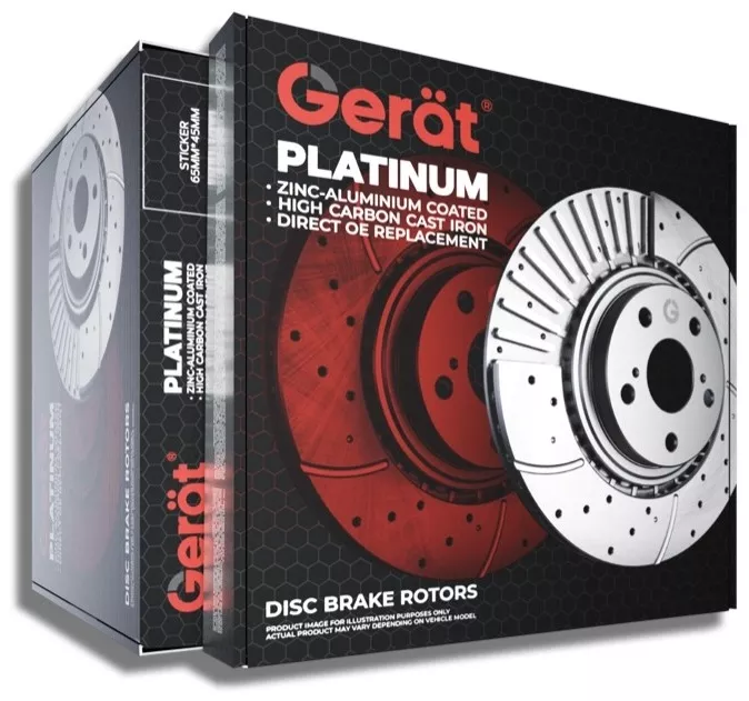 Диски Gerat передние DSK-F351P