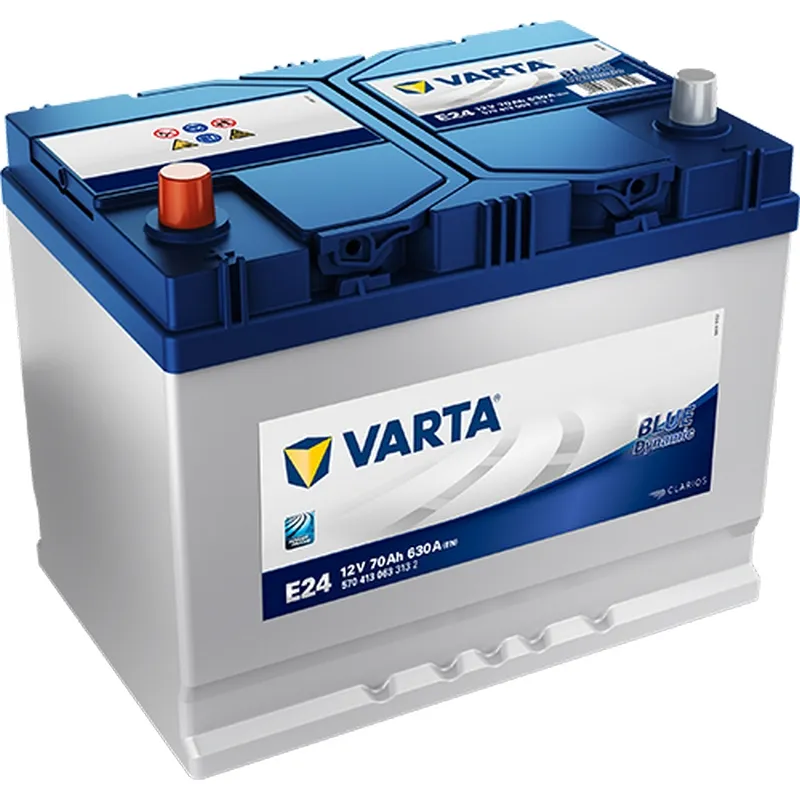 VARTA Аккумулятор 70Ah 570413 "+ -" 261x175x220