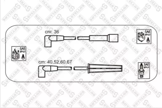 Свечные провода Stellox 10-30041-SX