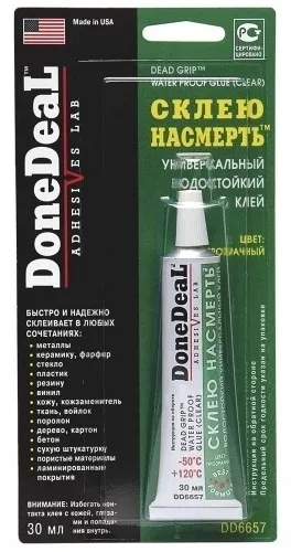 DoneDeal клей DD6657 30 мл бесцветный
