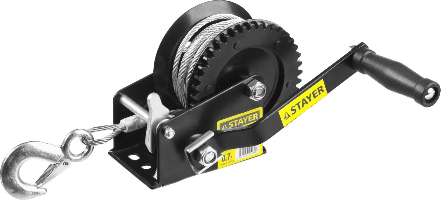 Лебедка ручная STAYER Master 43112-0.7 8 м