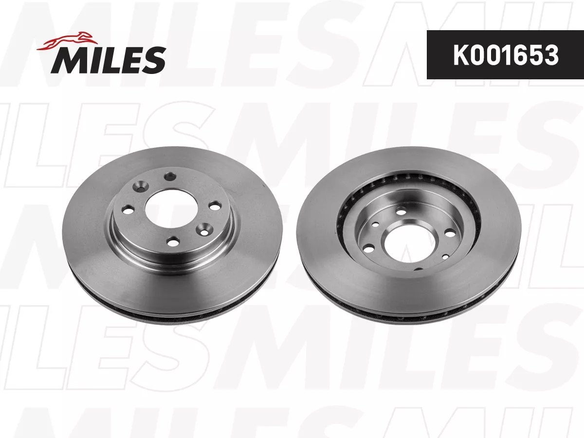 Диски MILES передние K001653