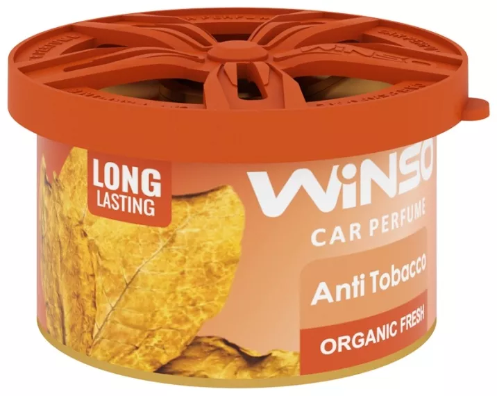 WINSO ароматизатор эко-волокно 382790 Ароматизатор Organic Fresh Anti Tobacco