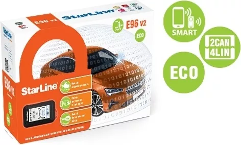 Автосигнализация StarLine Е96 V2 Eco с обратной связью