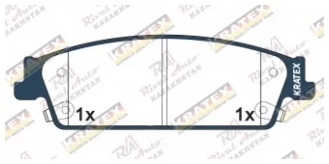 Колодки Kratex задние KR1194