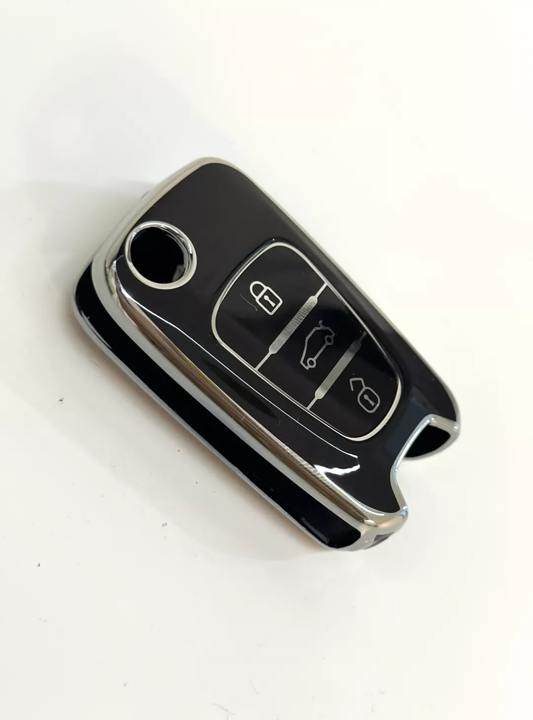 Чехол 940920309 kia hyundai rio accent черный, серебристый