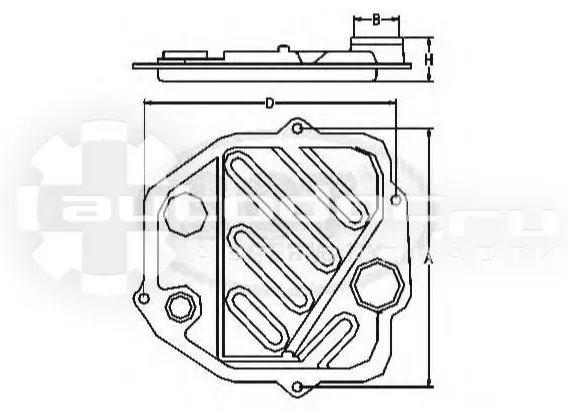 SCT трансмиссионный фильтр SG 1079