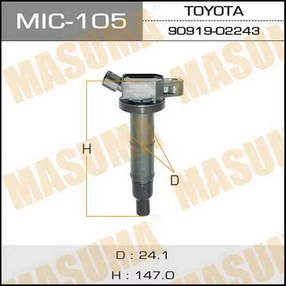 Катушка зажигания MASUMA MIC-105
